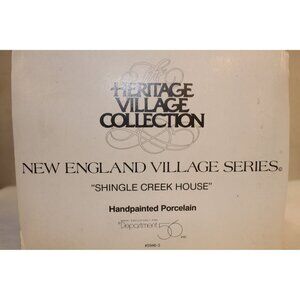 Dept 56 New England Village - Shingle Creek House